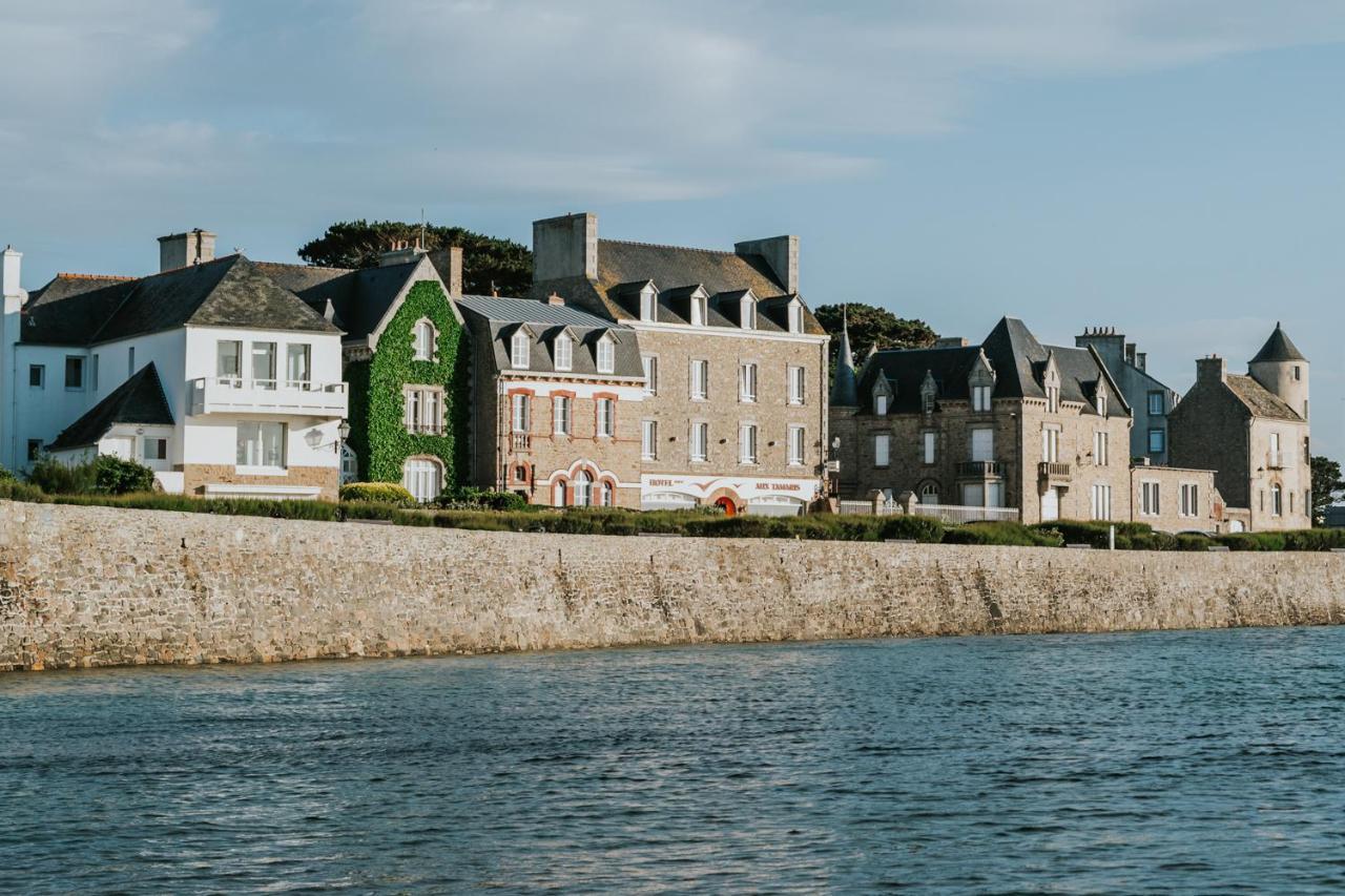 Hotel Aux Tamaris - Vue Mer Roscoff Eksteriør billede