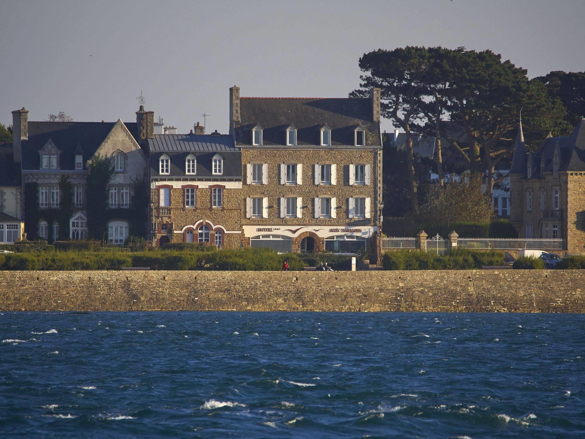 Hotel Aux Tamaris - Vue Mer Roscoff Eksteriør billede